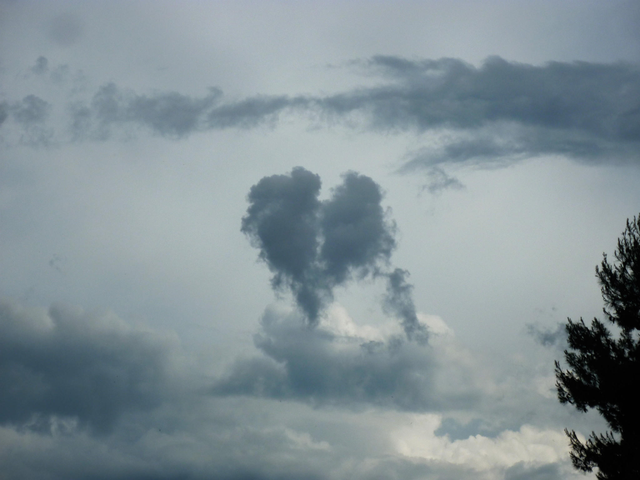 Wolken, die wie Dinge aussehen Wolken, die wie Dinge aussehen
