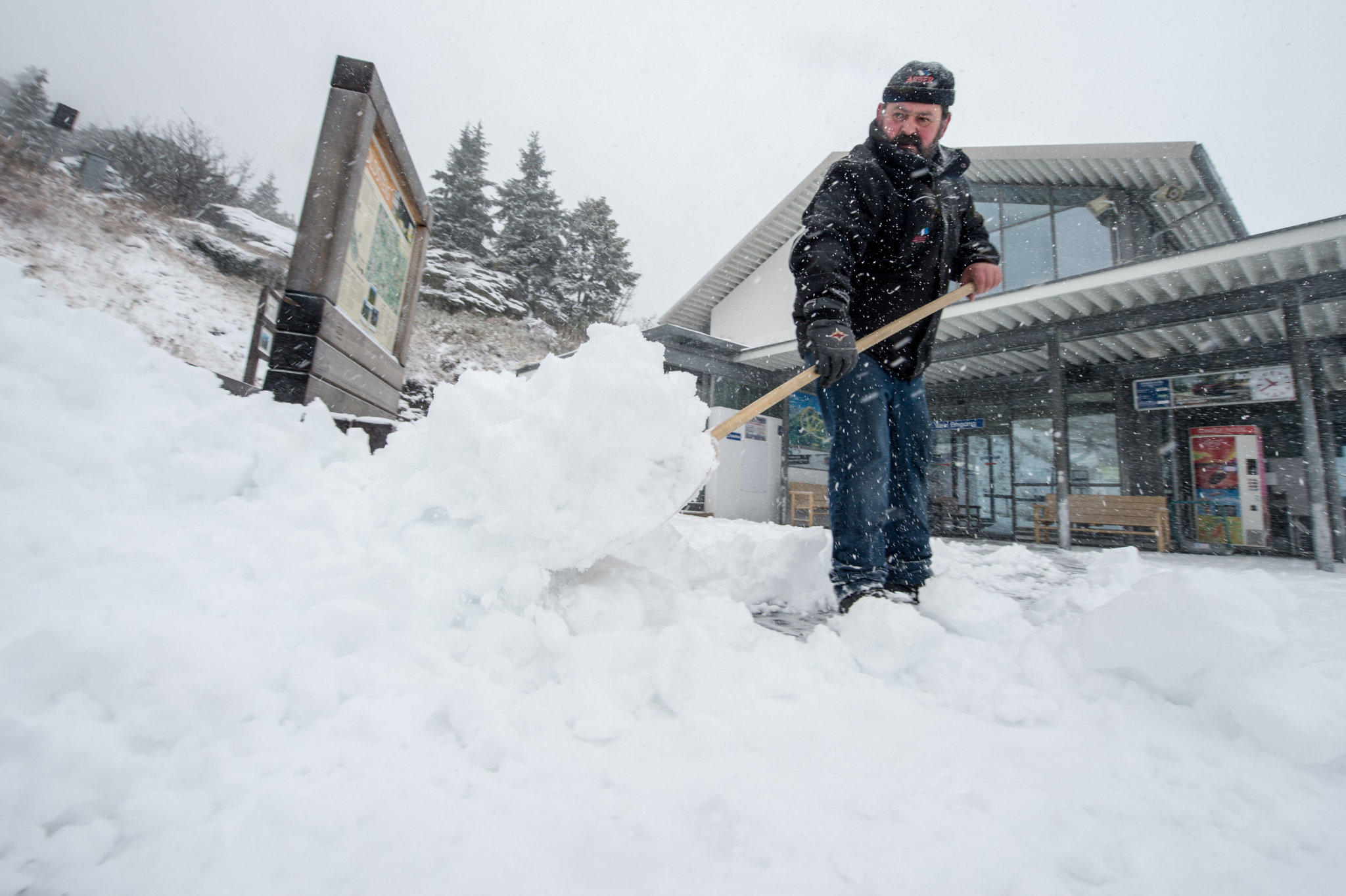 Der erste Schnee 2014/15 Der erste Schnee 2014/15