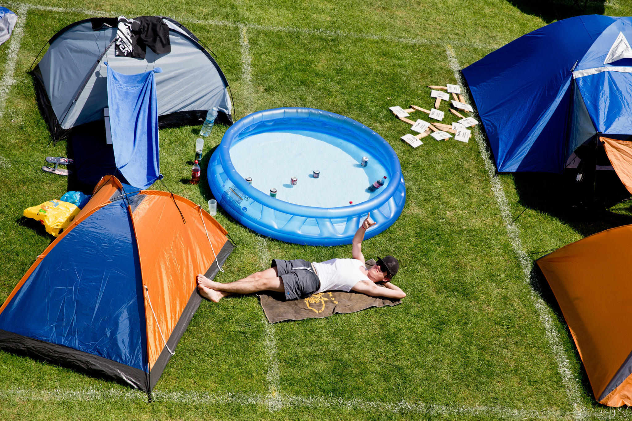 Camping ist cool - Gründe Camping ist cool - Gründe
