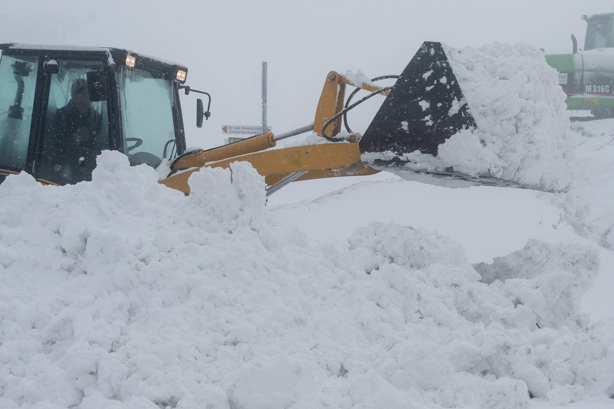 Schnee im April Schnee im April