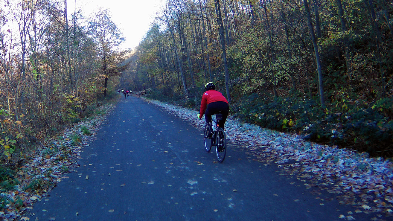 Tobis Radblog: Kraftausdauer auf der Allrather Kippe Rennrad Wintertraining