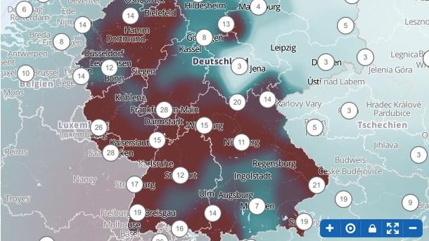 Der 7-Tage-Wettertrend vom 30.11.2018: Oft zweistellig und tierisch nass regen