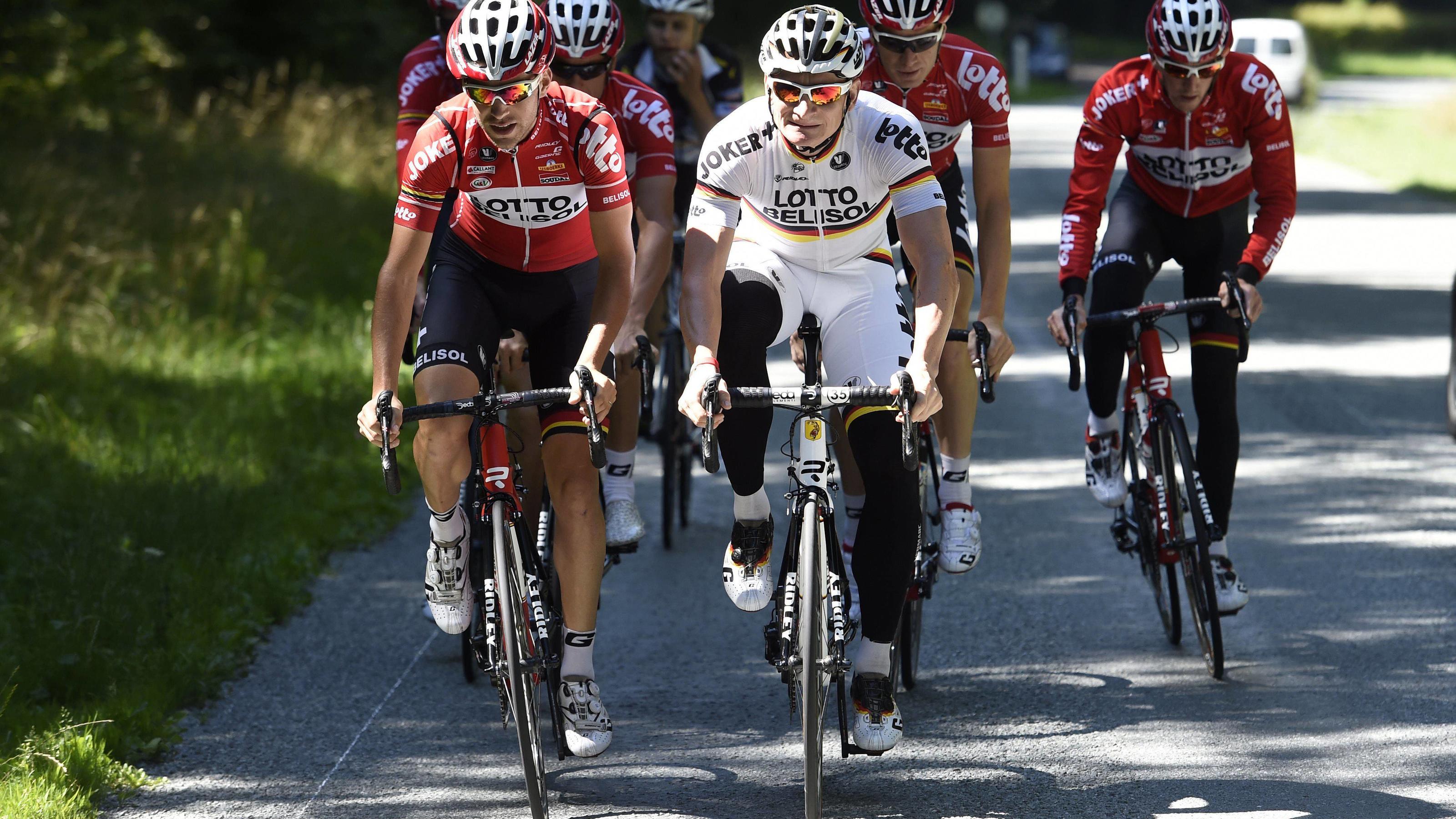 Tobis Radblog: "Vertrau mir, ich bin Trainer" - wie trainiere ich richtig? GALLOPIN Tony FRA of Lotto Belisol - GREIPEL Andre GER of Lotto Belisol CYCLISME : Tour de France - Jour de Repos - Besancon - 15/07/2014 PhotoNews/Panoramic PUBLICATIONxINxGERxSUIxAUTxHUNxONLYGallopin Tony FRA of Lotto Belisol Greipel André ger of L