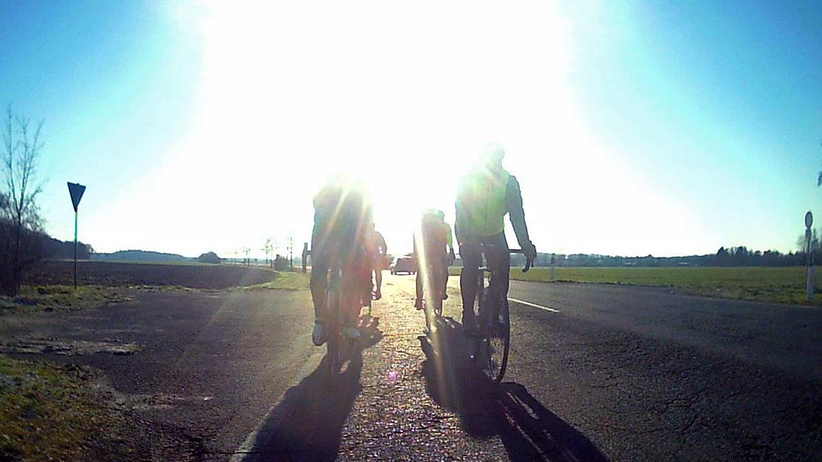 Tobis Radblog: Eisern der Kälte trotzen Rennrad Wintertraining