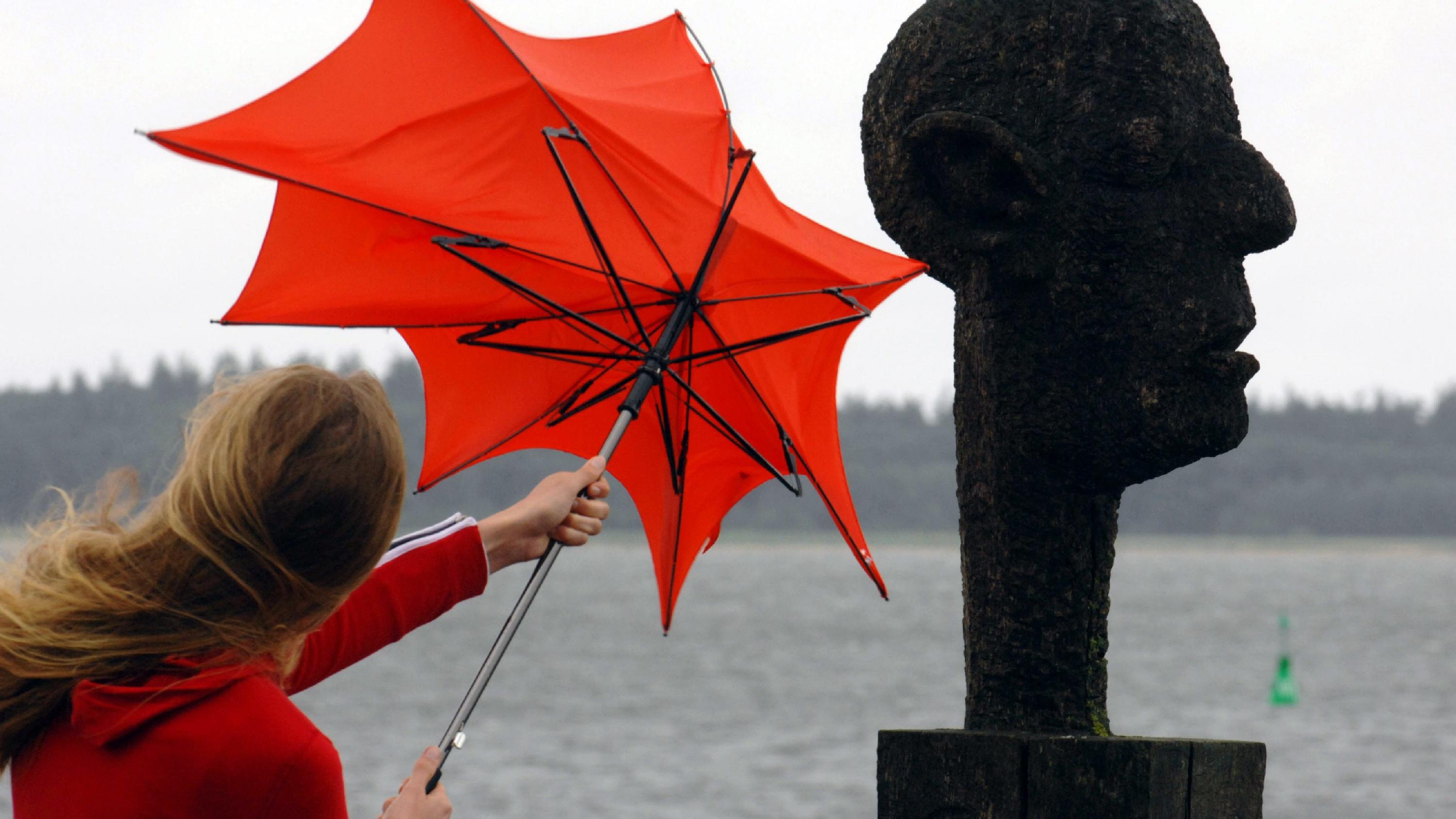 Wetterlexikon: Böe Sturm an der Ostsee