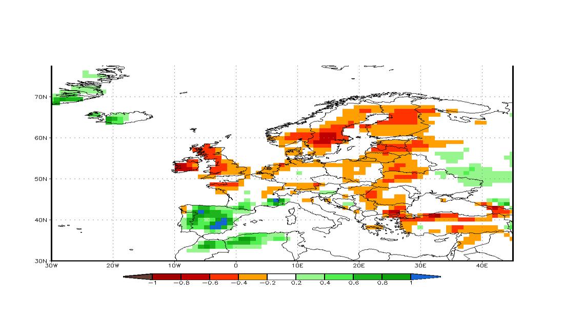 Das 30-Tage-Wetter vom 18.04.2019: Der Regen lässt sich noch Zeit NOAA-Langfrist-Prognose mit Mai-Niederschlägen