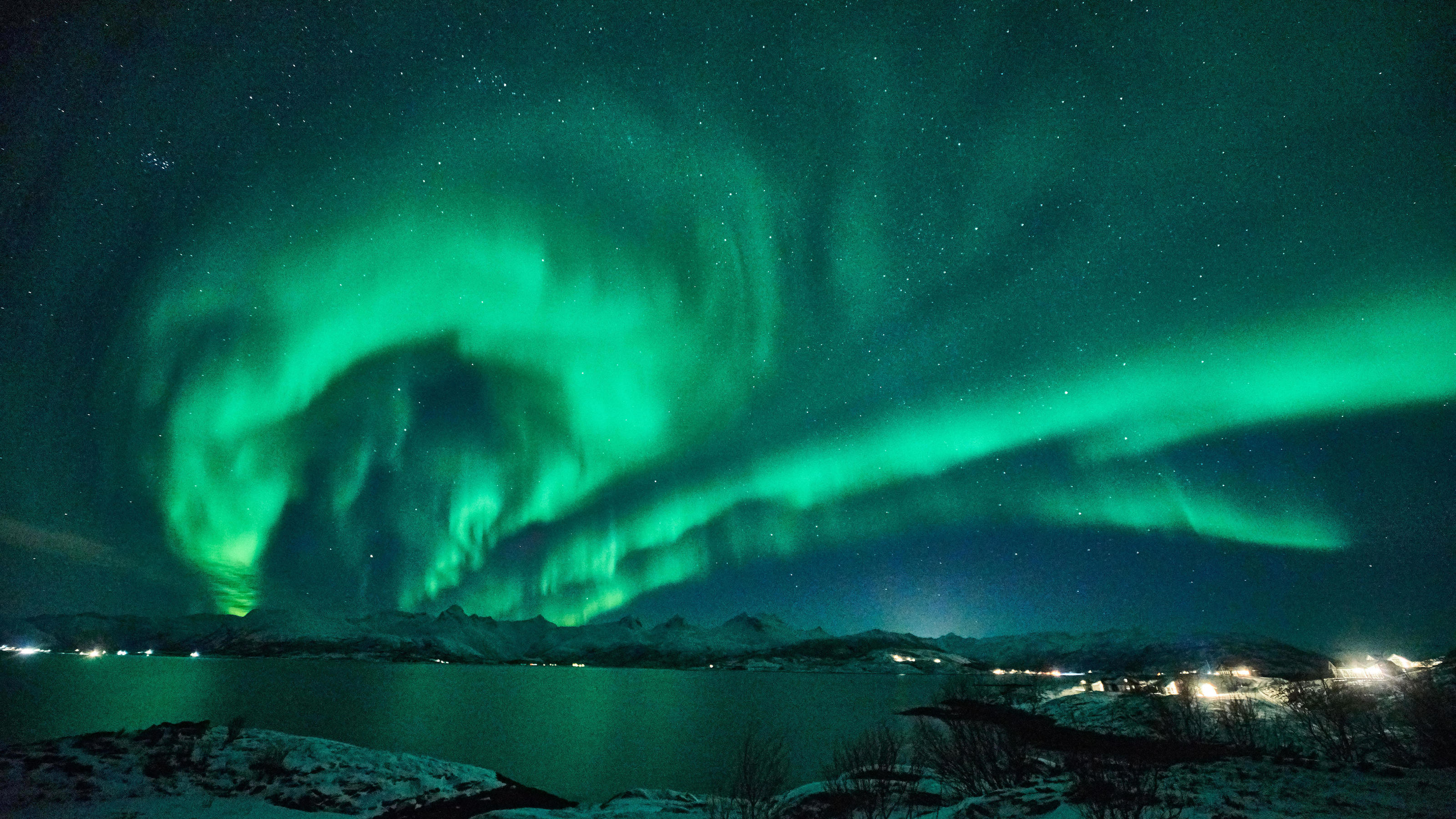 Das können wir für unseren Planeten tun! Die Polarlichter sehen spektakulär aus.