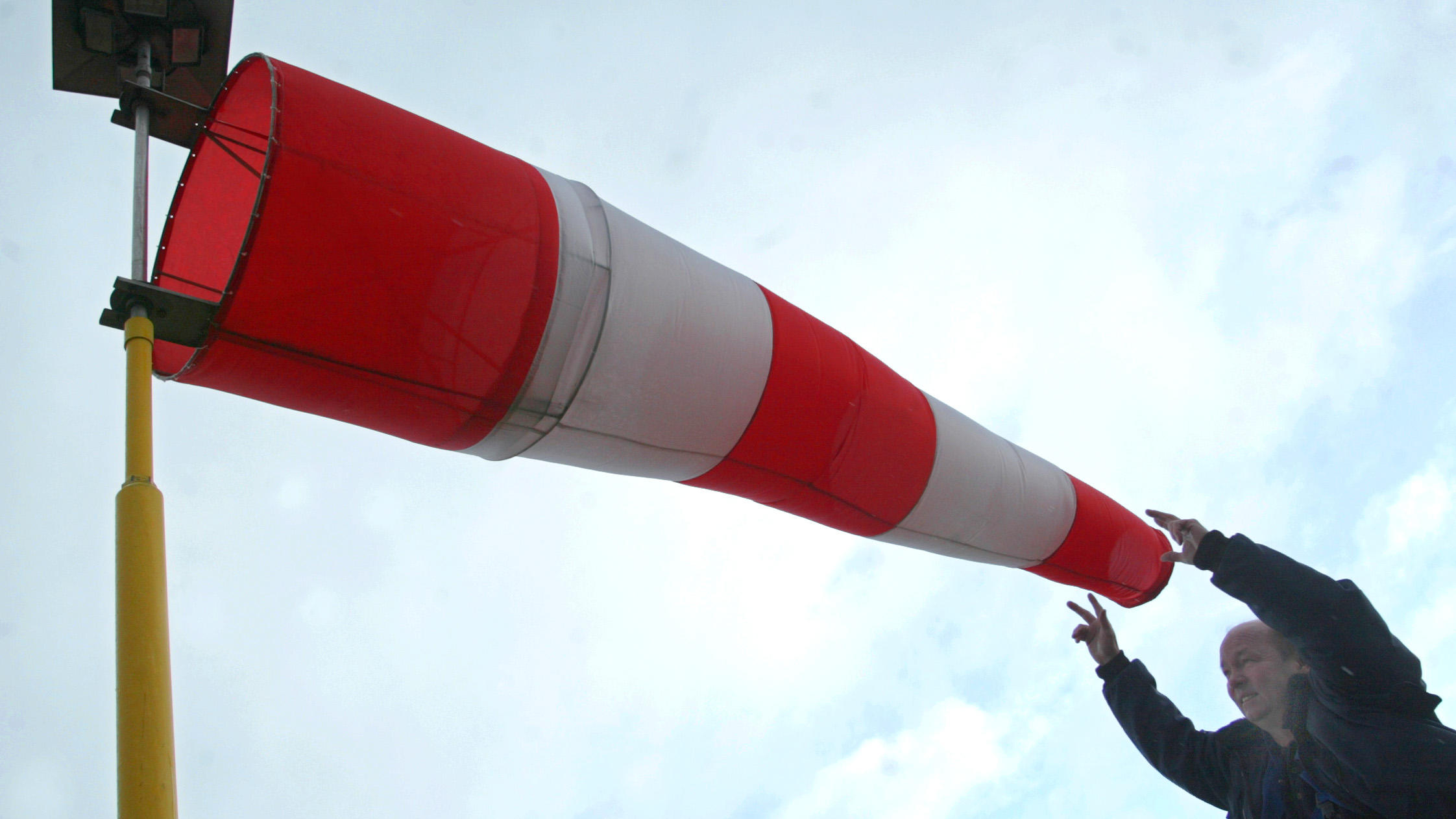 Wetterlexikon: Windsack Wetterlexikon: Windsack