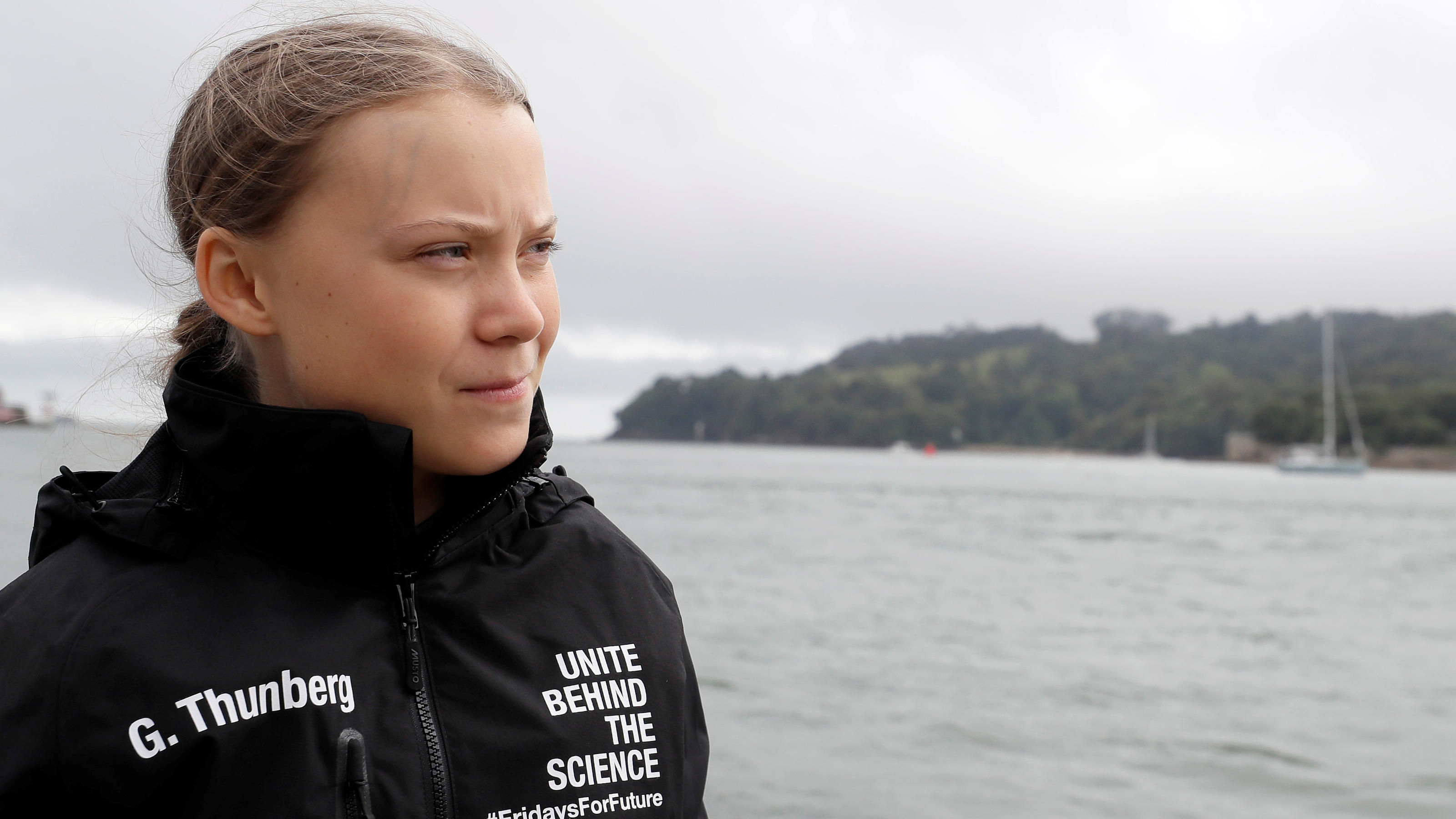 Greta Thunberg steuert am „Sturmtief" entlang Swedish teenage climate activist Greta Thunberg arrives to board the Malizia II boat in Plymouth, Britain, August 14, 2019. Kirsty Wigglesworth/Pool via REUTERS