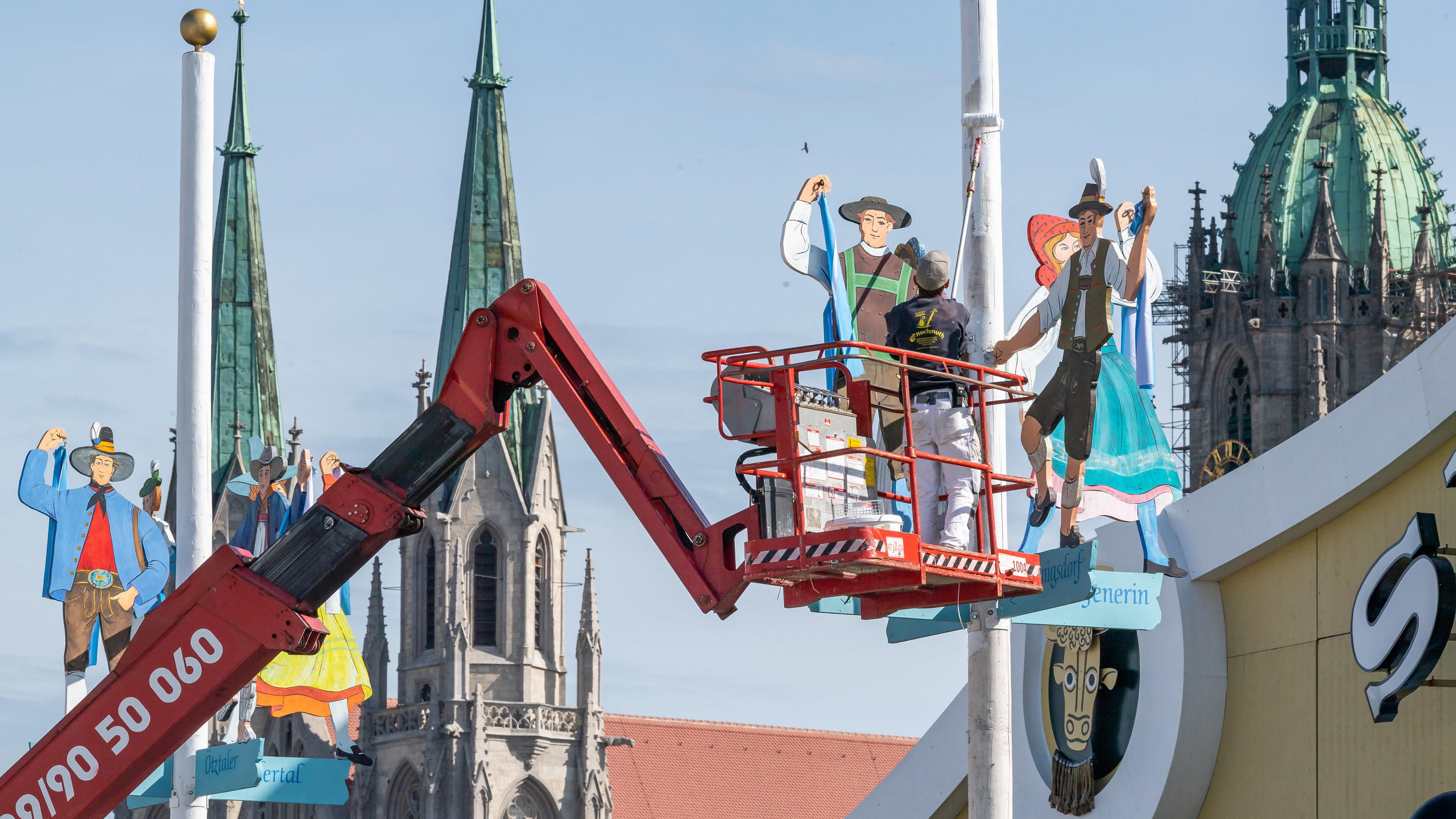 Das 30-Tage-Wetter vom 13.09.2019: Der Spätsommer geht in die nächste Runde Die Vorbereitungen für das Oktoberfest sind im vollem Gange.
