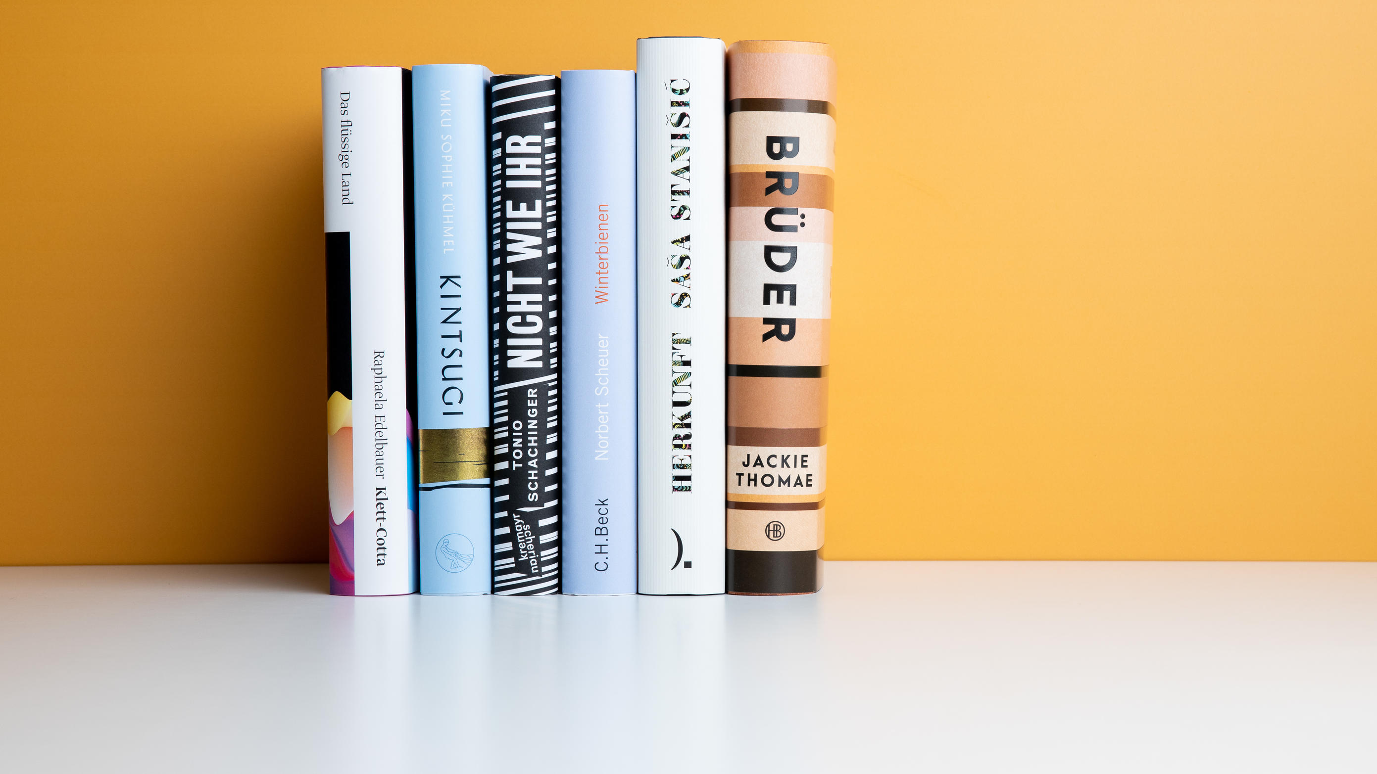 Deutscher Buchpreis 2019: Shortlist steht - diese 6 Romane sind nominiert Romane für den Deutschen Buchpreis 2019