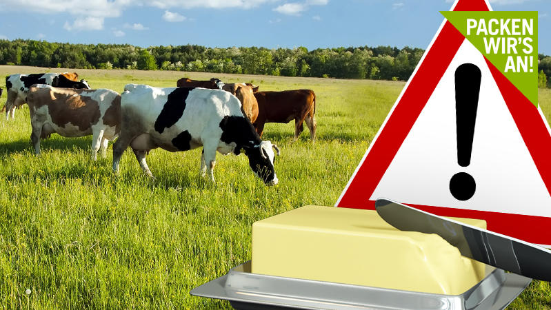 Darum ist Butter das klimaschädlichste Lebensmittel Butter ist ein Klimakiller