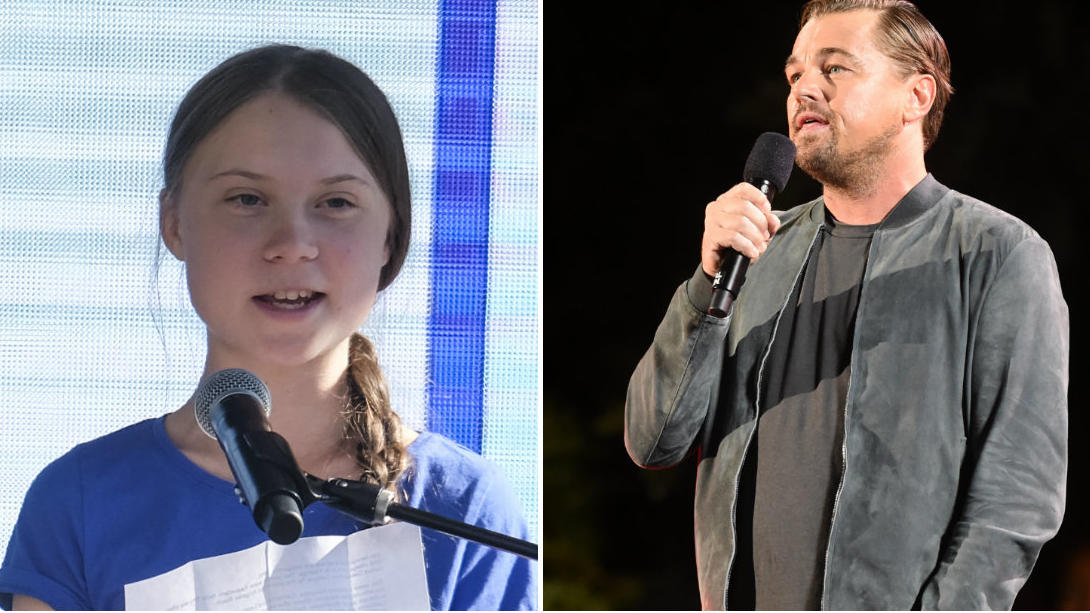 Schulstreik wird 100: Greta Thunbergs Schulstreiks fürs Klima in der 100. Woche Promis wie Leonard DiCaprio unterstützen Thunberg im Kampf gegen die Klimakrise.