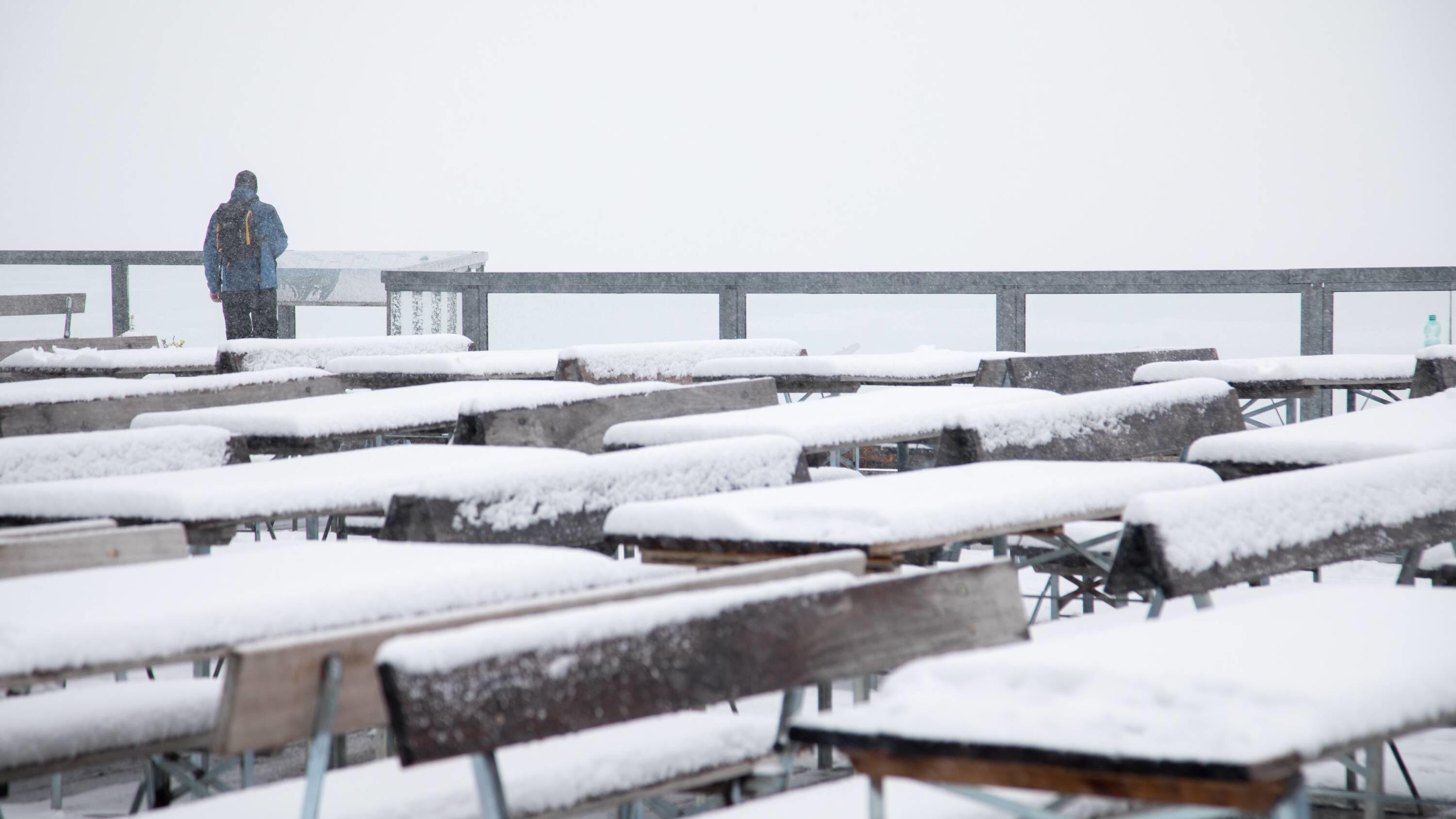 7-Tage-Trend: Vom Sommer direkt in den Frühwinter Wintereinbruch in den bayerischen Alpen
