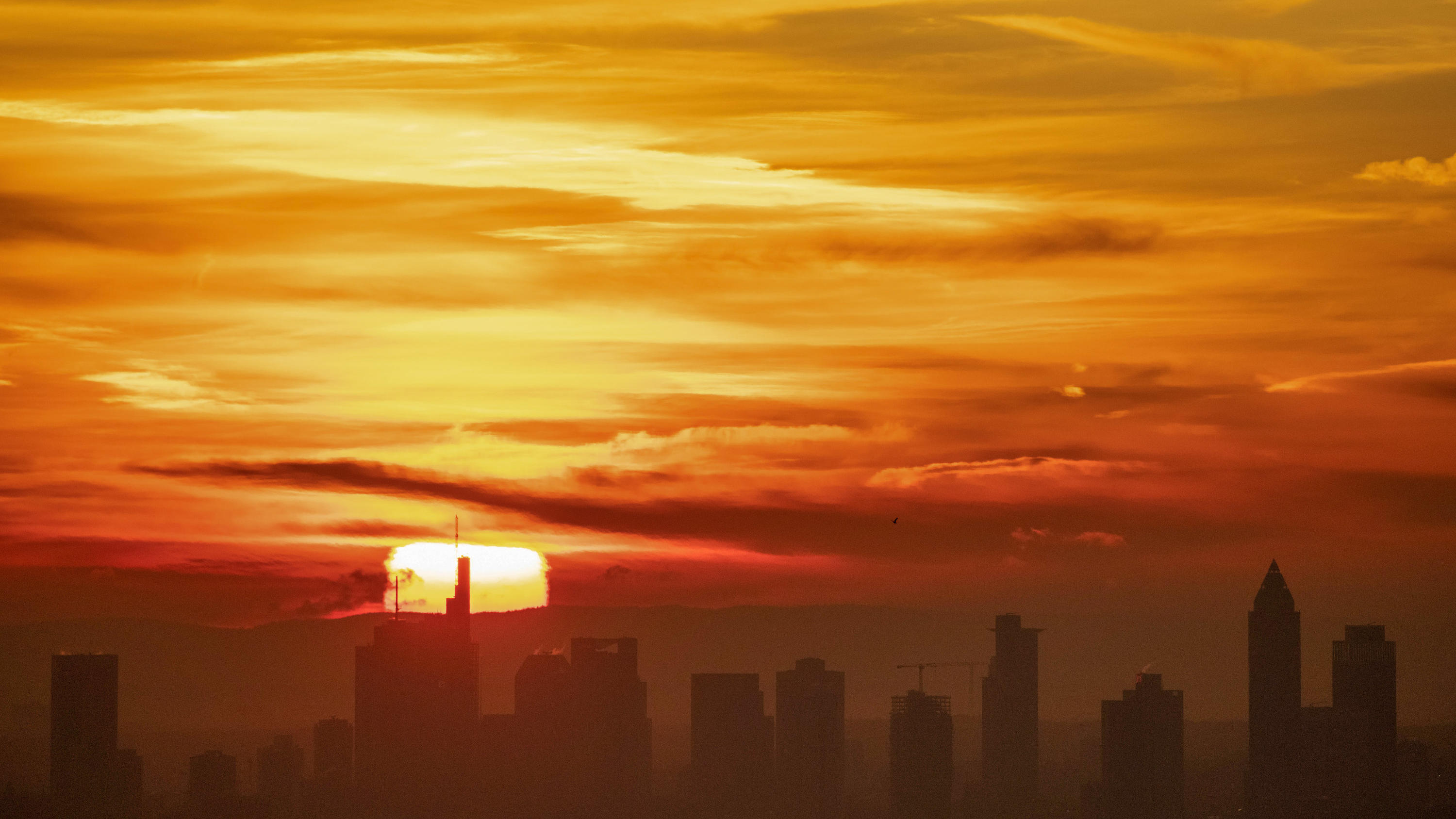Das Ende der Trockenheit Sonnen-Soll ist voll erfüllt