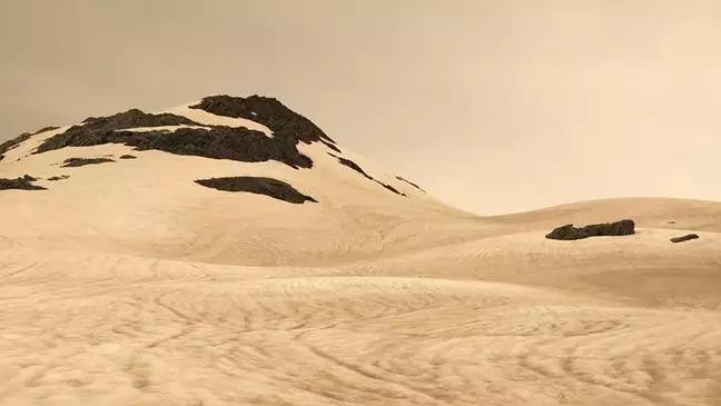 Buschfeuer in Australien verfärben Gletscher in Neuseeland Buschfeuer in Australien verfärben Gletscher in Neuseeland