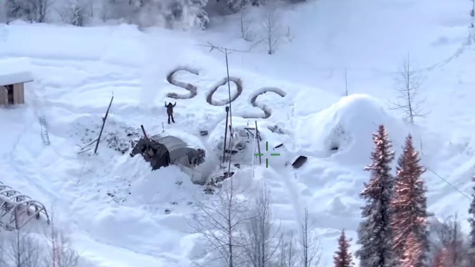Mann aus Alaska überlebt 20 Tage im Schnee, nachdem seine Hütte abbrannte Tyson S. schrieb