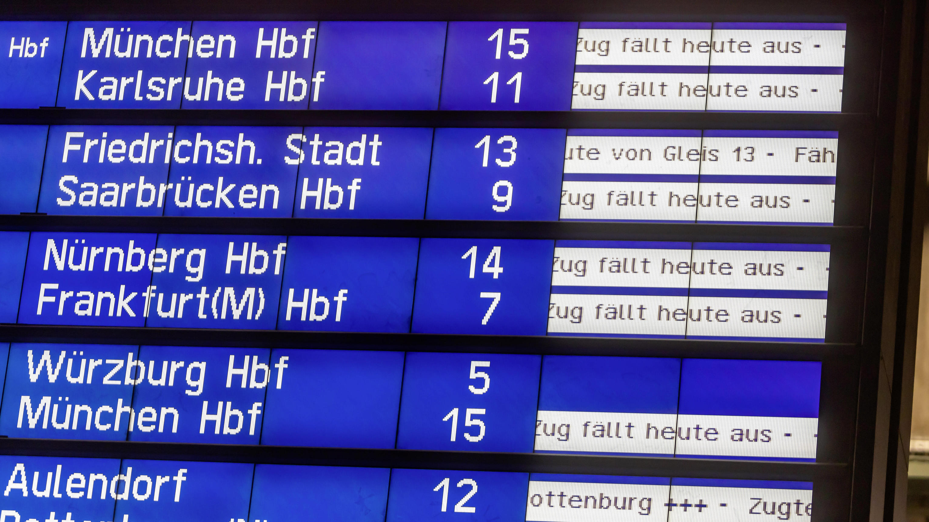 Sturmtief Sabine: Die Warnungen waren das einzig Sinnvolle DEU, Deutschland, Baden-Württemberg, Stuttgart, 09.02.2020: Orkantief Sabine legt den Bahnverkehr still. Die Deutsche Bahn stoppte am Sonntagabend den Fernverkehr im ganzen Land. Für gestrandete Fahrgäste wurden wie hier am Hauptbahnhof Stuttgart zw