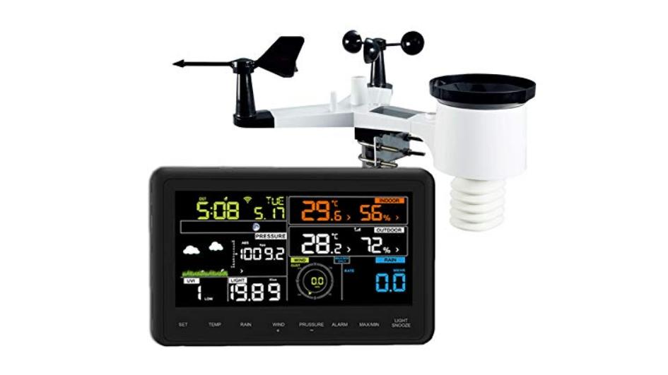 Wetterstationen-Check: Beste Vorhersage mit WLAN, Außensensor & Co Funk-Wetterstation von froggit.