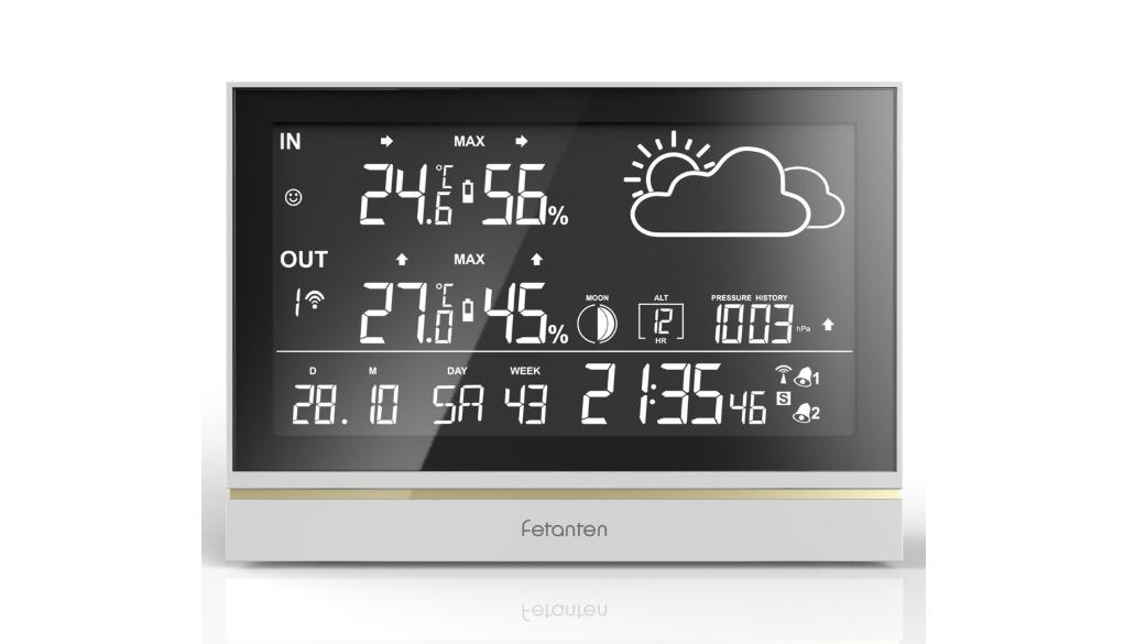 Wetterstationen-Check: Beste Vorhersage mit WLAN, Außensensor & Co Wetterstation von Fetanten.
