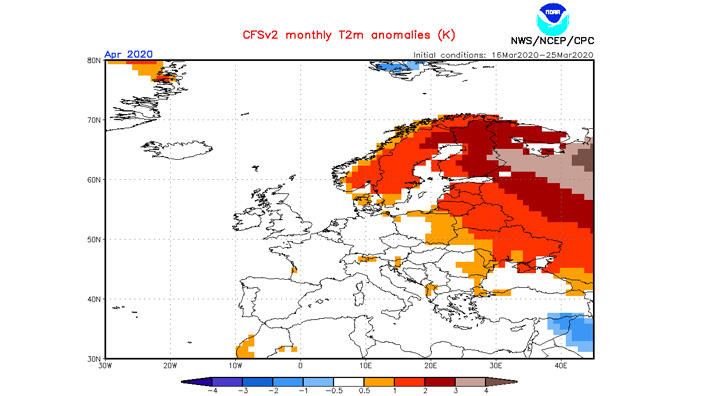 Wettervorhersage für Ostern: An den Feiertagen geht der Frühling ab NOAA