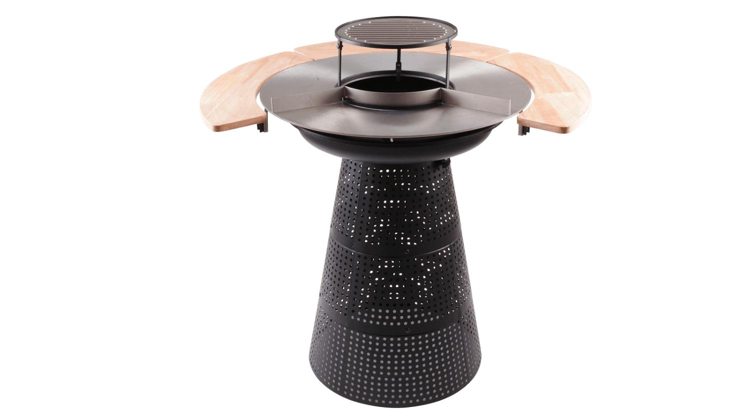 Aldi-Grill-Angebote im Check – und welche Alternativen sich lohnen Bei Aldi im Angebot: Der Kazan ist eine Mischung aus Feuerstelle und Grill.