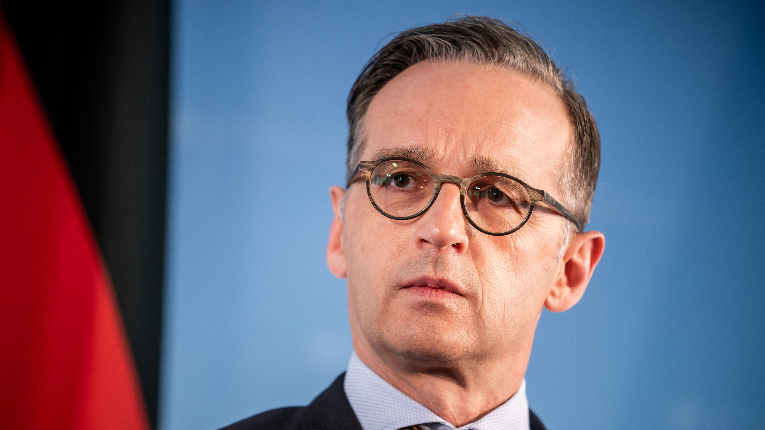 Außenminister Heiko Maas: Infizierte werden nicht zurückgeholt German Foreign Minister Heiko Maas and his Italian counterpart Luigi Di Maio (not pictured) attend a news conference after a meeting to discuss the coronavirus disease (COVID-19) outbreak, in Berlin, Germany, June 5, 2020. Michael Kappeler/Pool via R