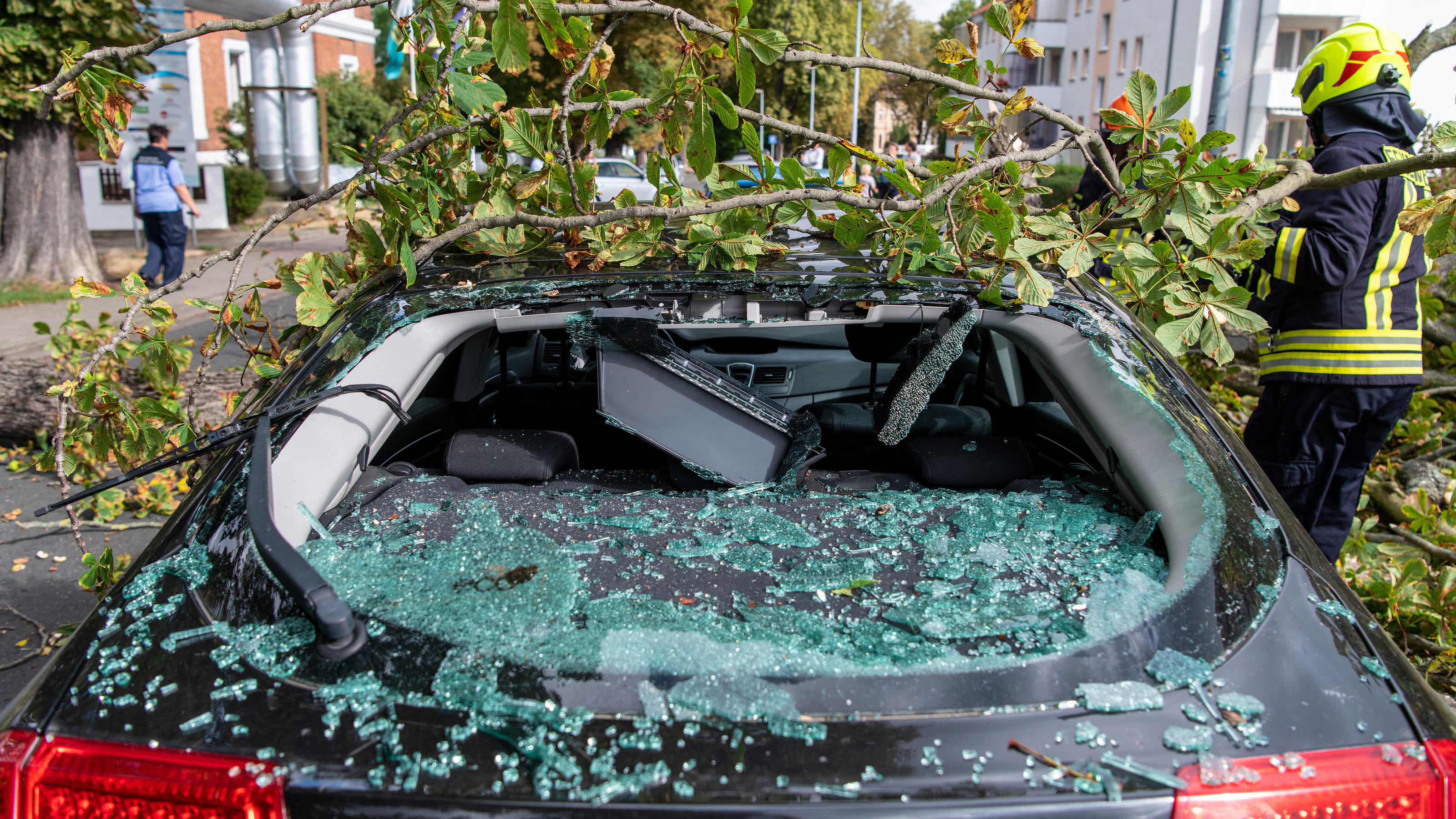 Sturm Kirsten: Das war der Live-Ticker Der Sturm Kirsten sorgt für Schäden 26.08.2020. In Rochlitz Landkreis Mittelsachsen wurde ein geparkter PKW durch einen herabstürzenden Ast einer Kastanie beschädigt. Personen kamen nicht zu Schaden. Mit Hilfe einer Drehleiter entfernte die Freiwill