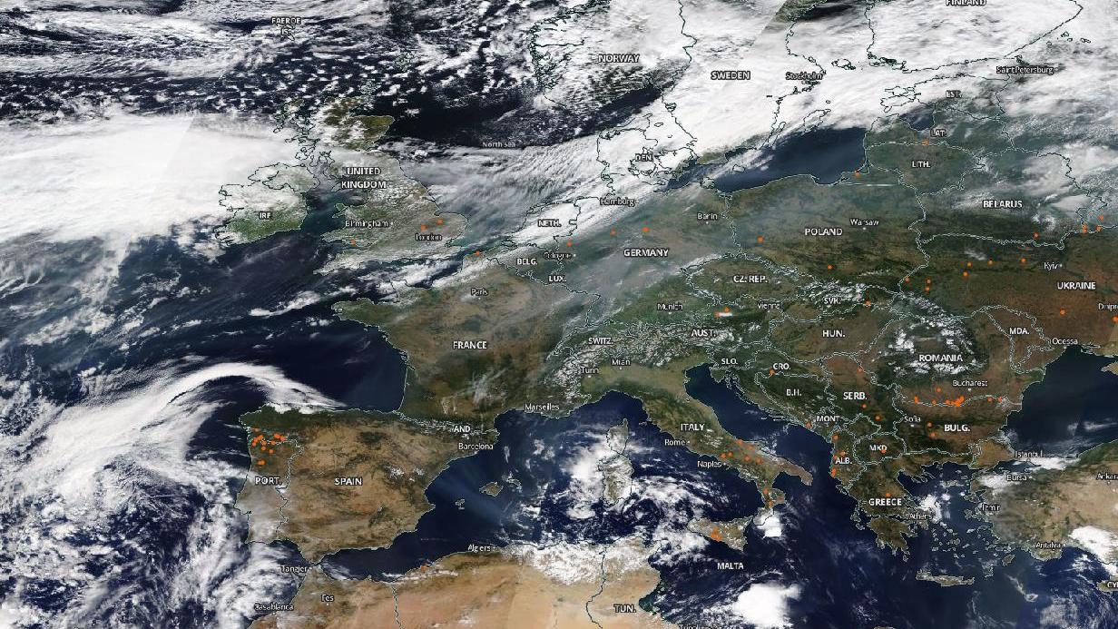 Waldbrände in Kalifornien: Rauch bereits in Europa angekommen Auch über Europa ist der Rauch bereits angekommen.