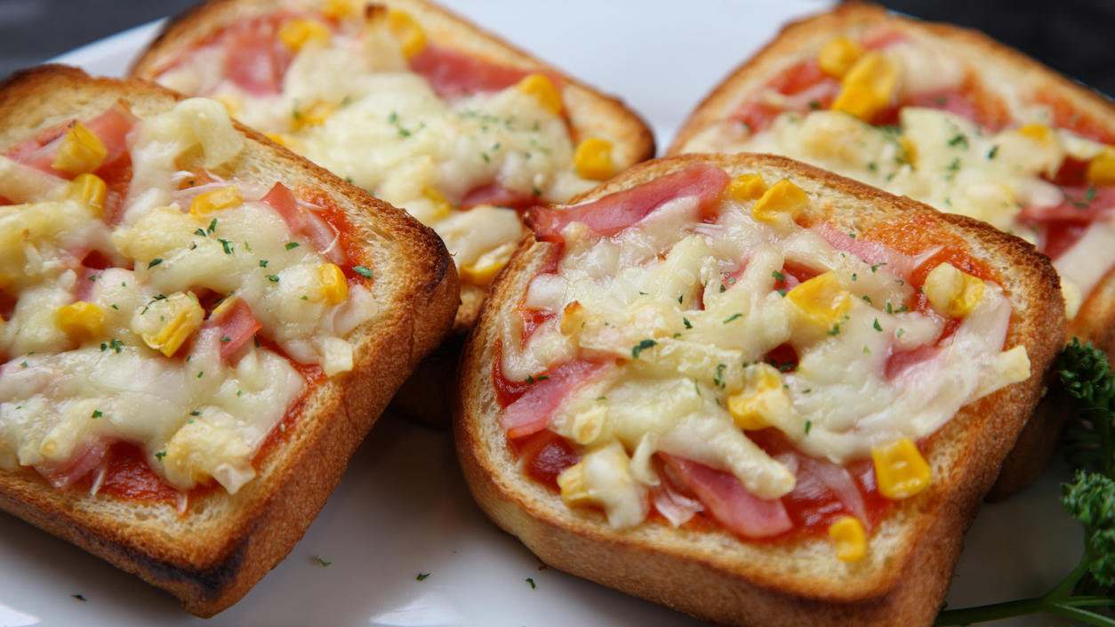 Essen für Kinder: Drei schnelle Rezepte Pizza-Toasts