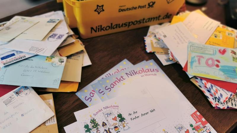 Kinder wünschen sich vom Nikolaus, Nikolaus-Post