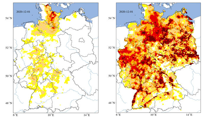 Dürre am Rhein: Schiffe können nur noch die halbe Ladung aufnehmen Wir brauchen Regen, um das Niedrigwasser im Rhein zu lindern.