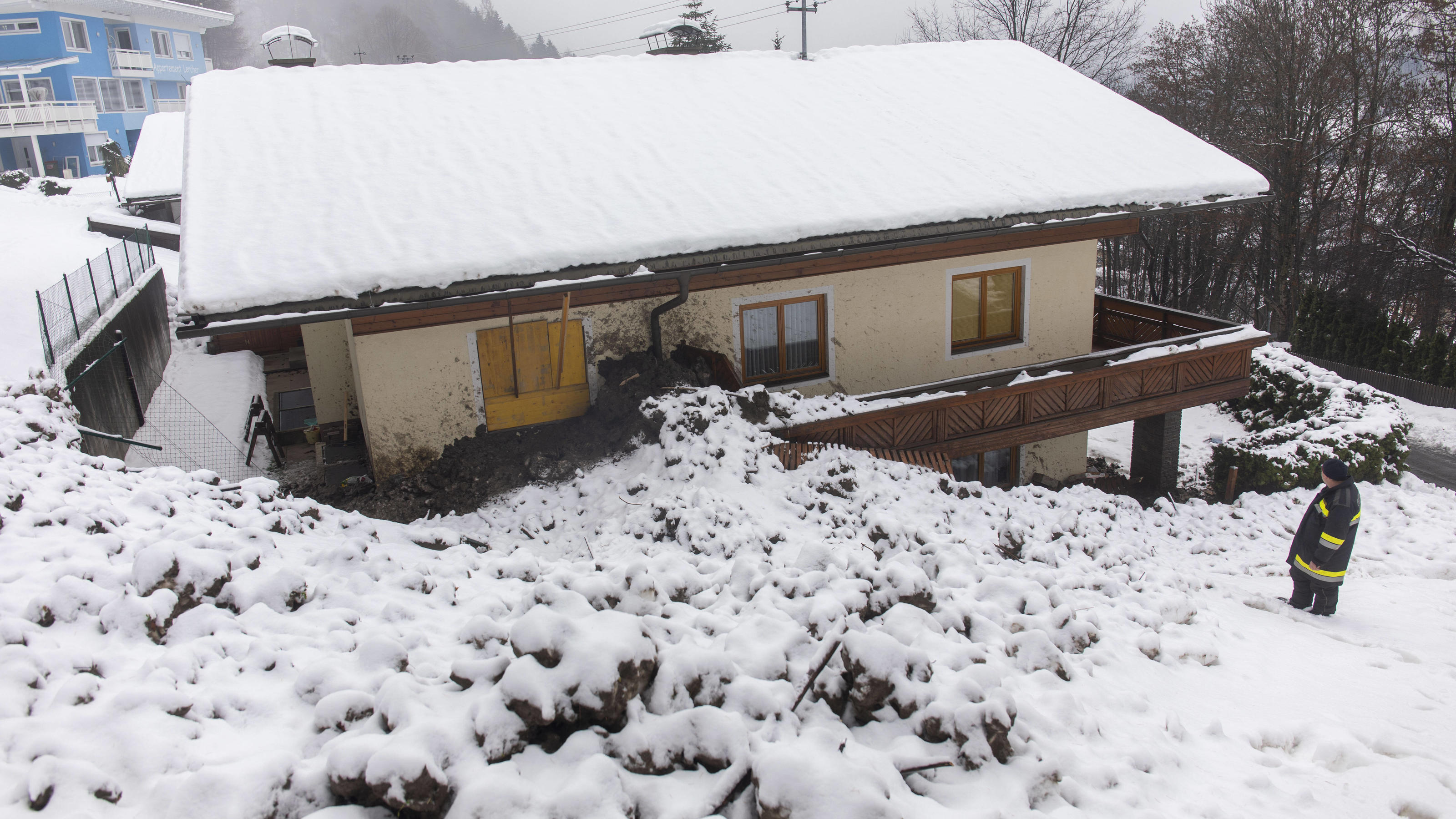 Österreich und Italien: Zum Schneechaos kommt nun das Regenchaos In Italien fiel neben Schnee auch viel Regen.
