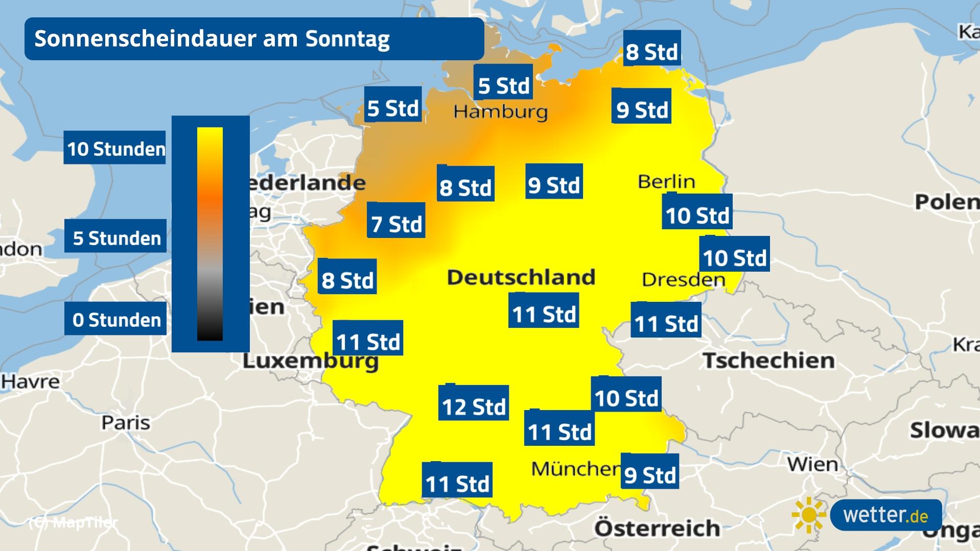 Gaaaanz viel Sonnenschein: Hier wird Ihr Osterfest schön Die Ostertage im Wetterbericht: Viel Sonne, aber kalt.