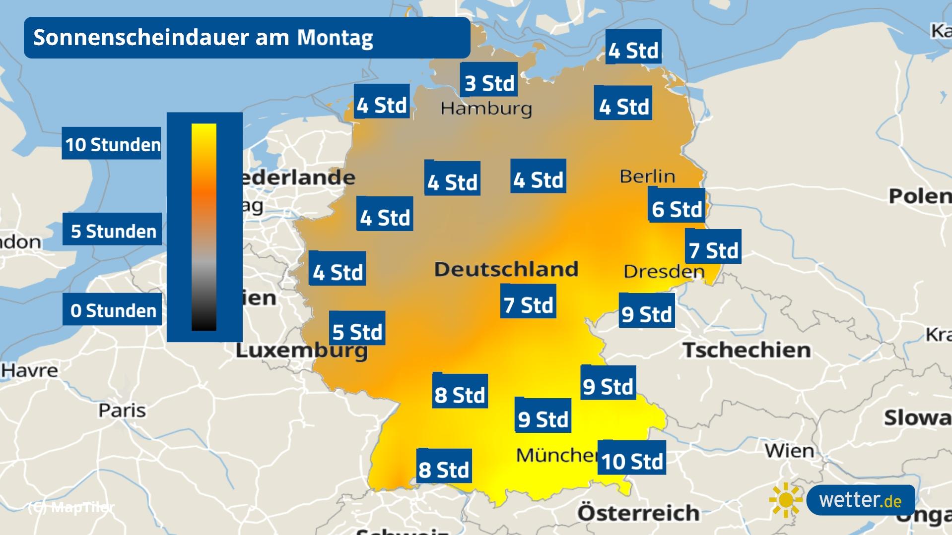 Gaaaanz viel Sonnenschein: Hier wird Ihr Osterfest schön Der Wetterbericht für Ostersonntag und Ostermontag: Jetzt geht es richtig bergab.