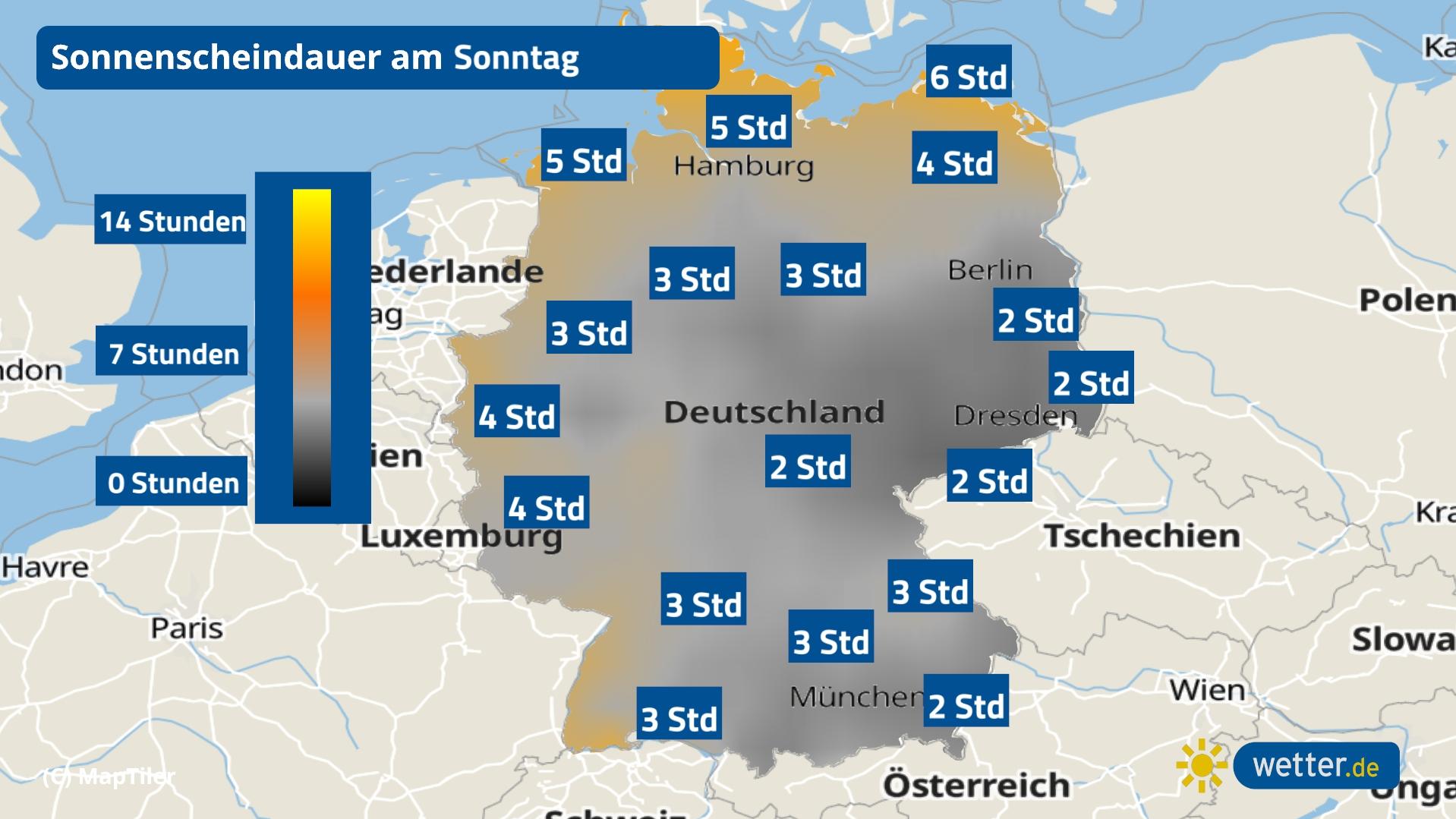 7-Tage-Wettertrend: Frühling ist das alles nicht Die Sonne hat es im Wettertrend für Deutschland schwer.