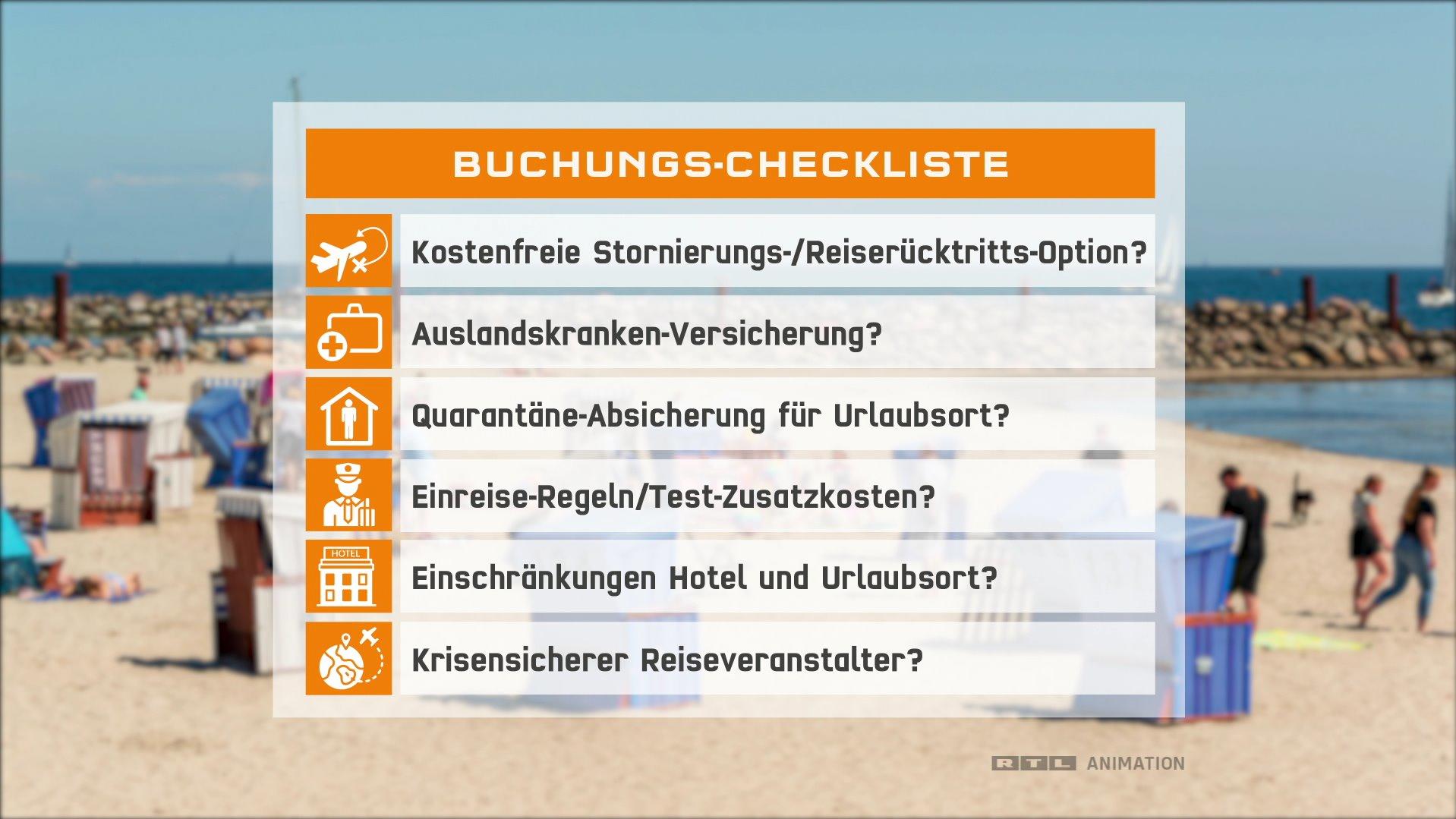 In- oder Ausland - wo am besten urlauben? Checkliste für Urlaubsbuchung