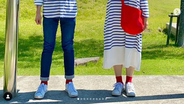 Partnerlook geht gar nicht? Von wegen! Paar im Marine look
