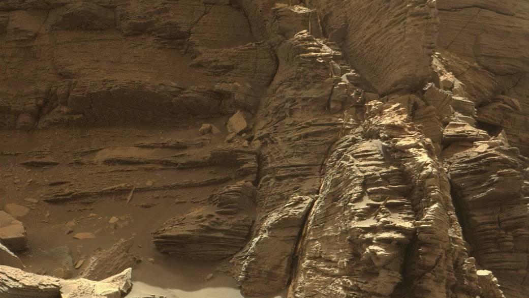 Leben auf dem Mars: Hoffnungsvoller Fund in Daten von Rover Curiosity Mars Rover Curiosity, Murray Buttes, Mount Sharp Aeolis Mons