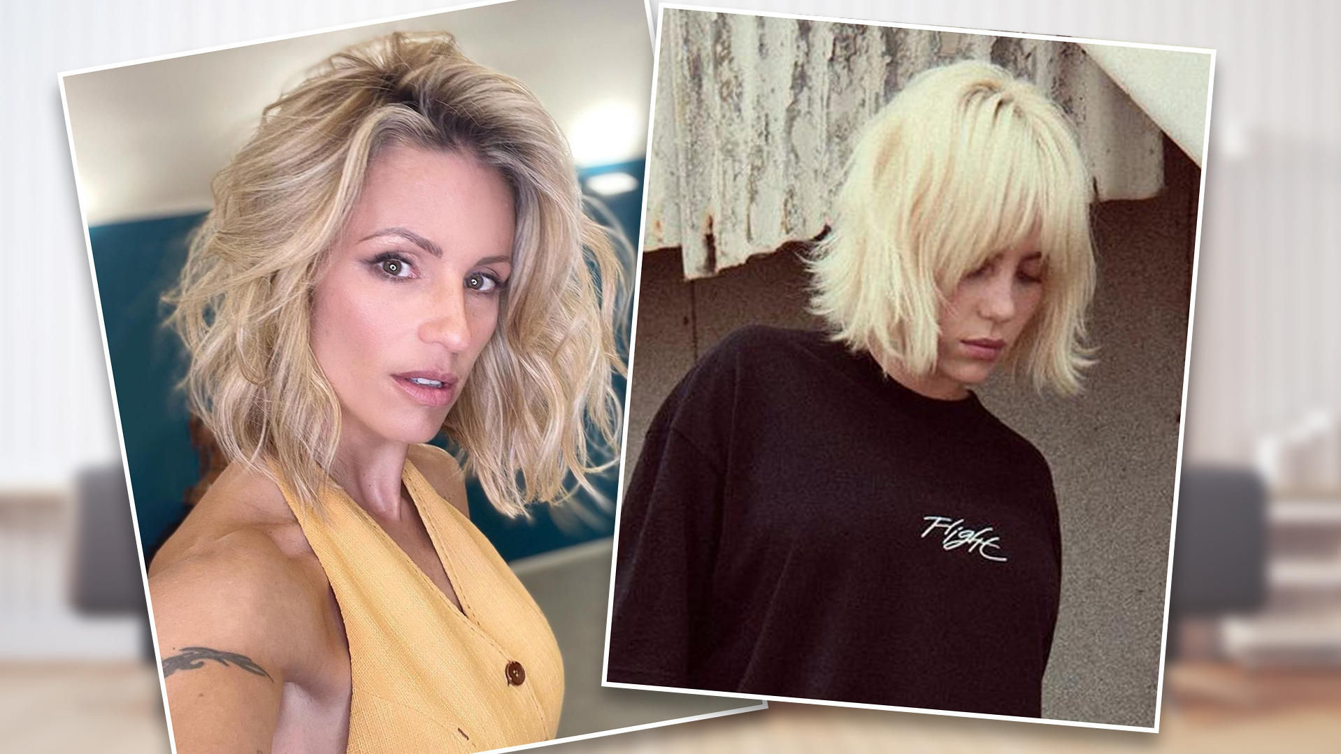 DER Frisurentrend im Herbst: Alle wollen den Jawline-Bob! TV-Moderatorin Michelle Hunziker und US-Sängerin Billie Eilish haben sich schon getraut und sich den Kurzhaarschnitt verpassen lassen.
