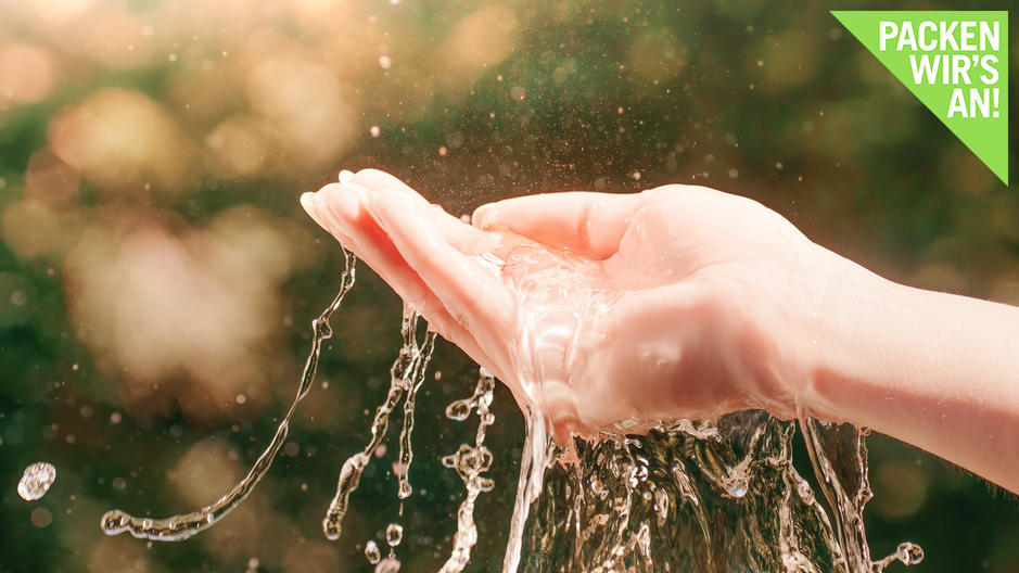 Wertvolles Wasser: Das können wir für unser Lebenselixier tun! Wasser ist das Thema der Nachhaltigkeitswoche der Mediengruppe RTL und der Content Alliance.
