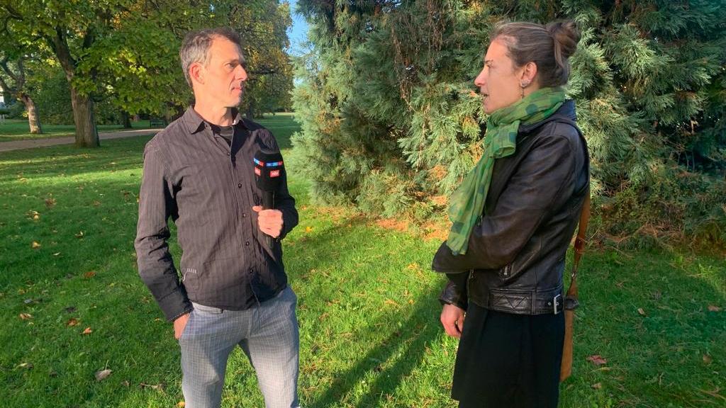 Oliver Scheel im Gespräch mit Klimaforscherin Dr. Friederike Otto Interview oliver scheel friederike otto