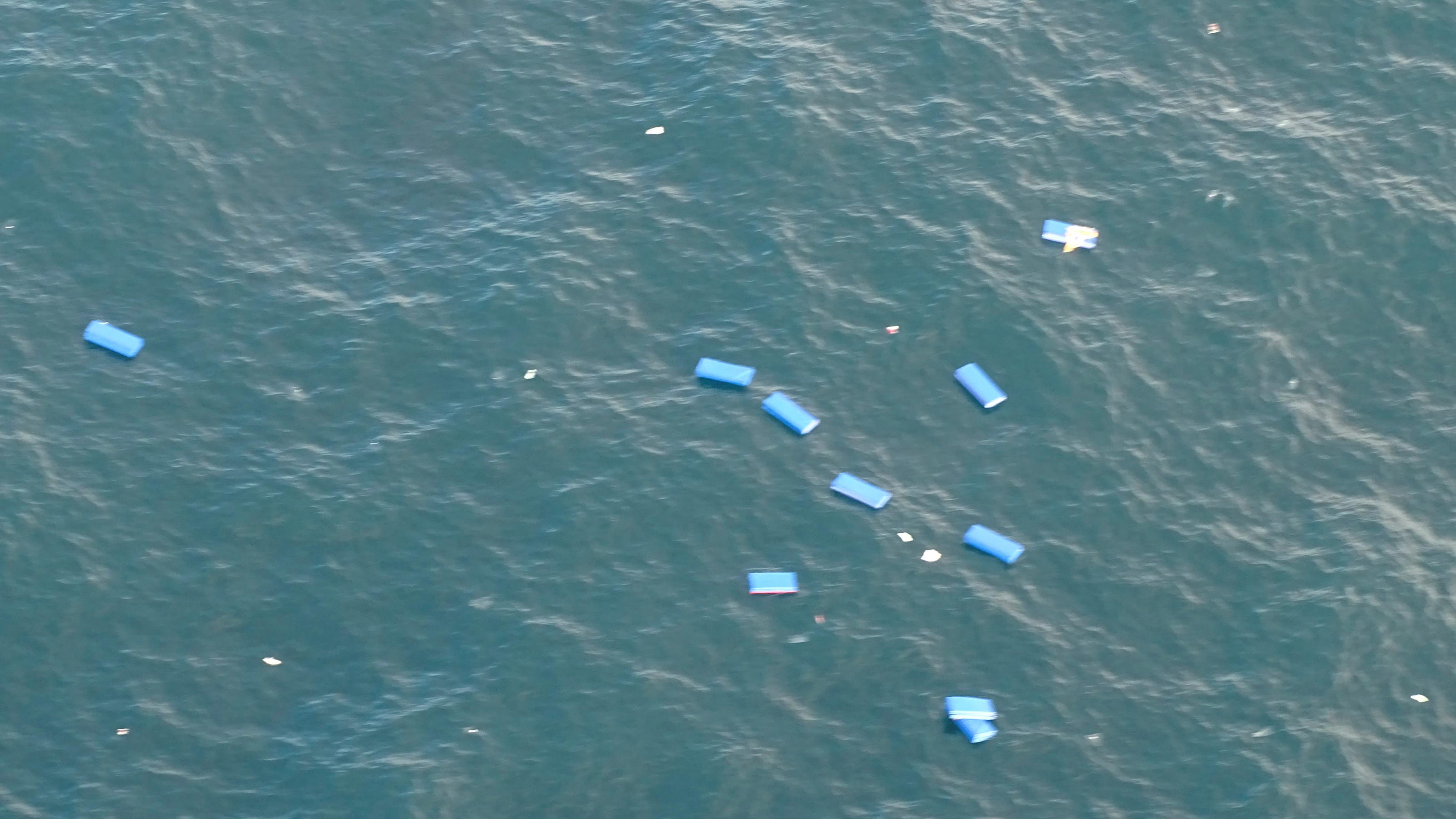 Containerschiff vor Kanadas Pazifikküste steht in Flammen Kanada Schiff Feuer