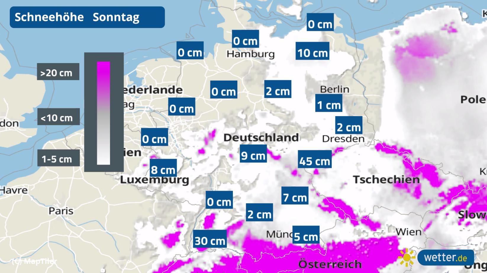 7-Tage-Wettertrend: Winterwonderland für die einen, Regenwolken für die anderen Das Wetter am 3. Advent ist besonders im Osten winterlich mit Schnee.