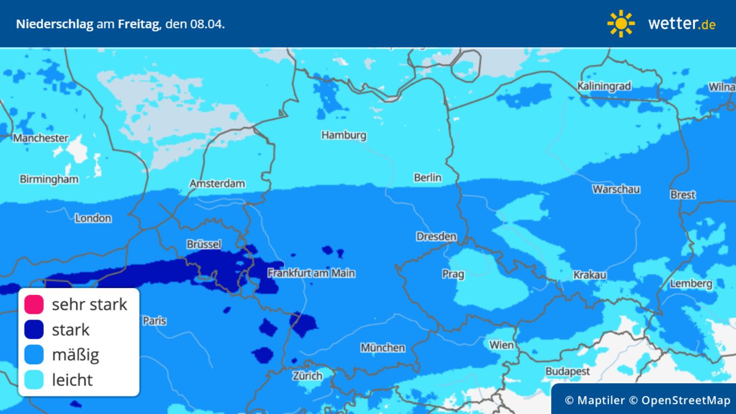 Herbst statt Frühling Wind Sturmgefahr kräftiger Regen und Tauwetter