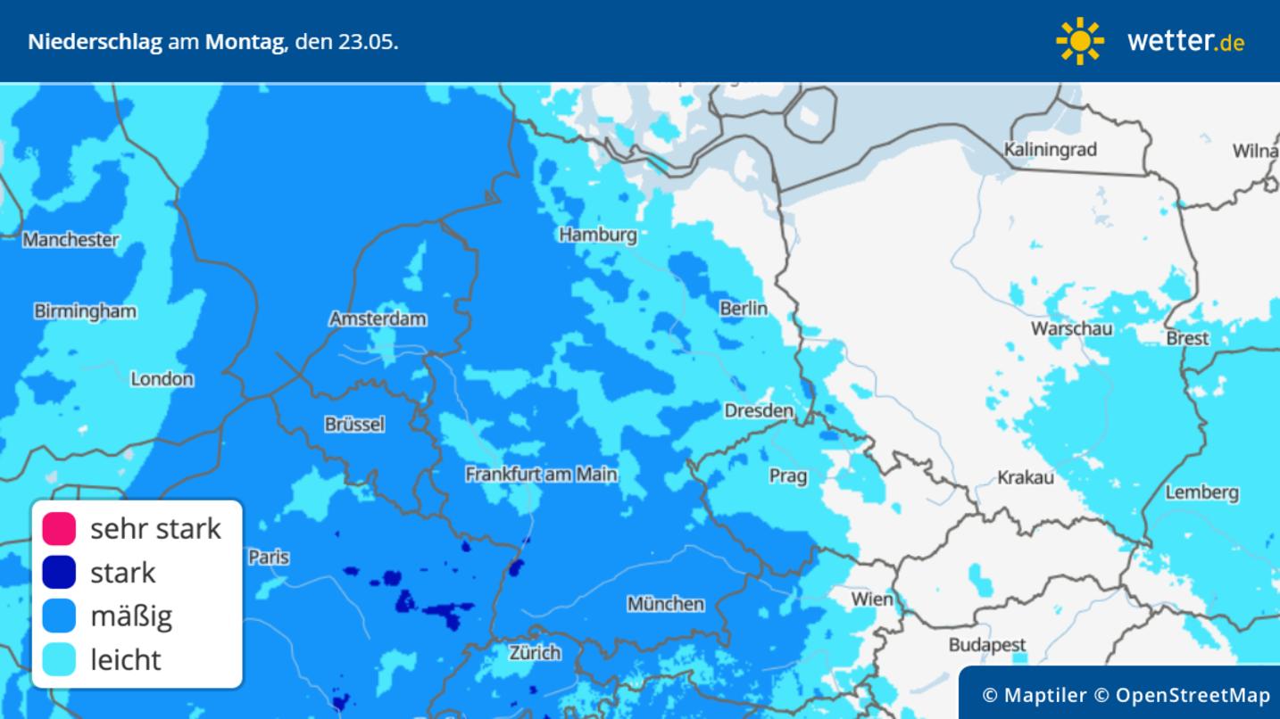 Unwetter Fahrplan Deutschland Aktuell Montag Mit Gewittern Starkregen