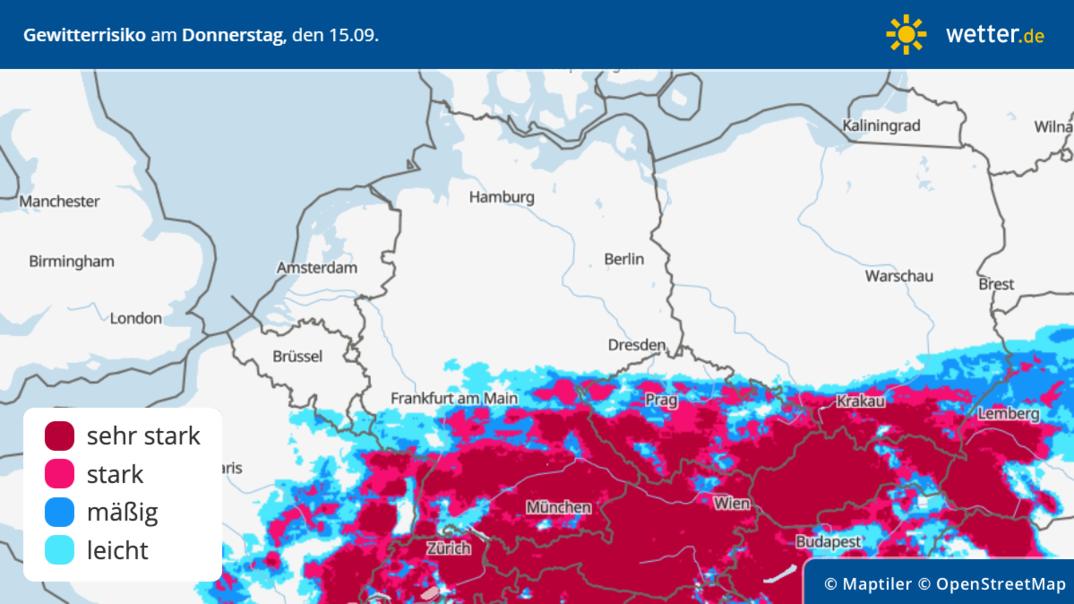 Unwetter Fahrplan F R Deutschland Bis Zum Wochenende Gewitter