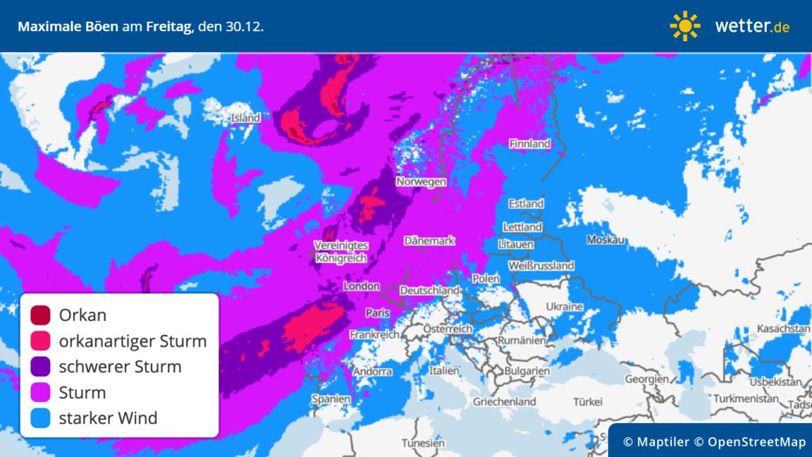 Unwetter In Deutschland Atlantik Tiefs Bringen Regen Sturm Und