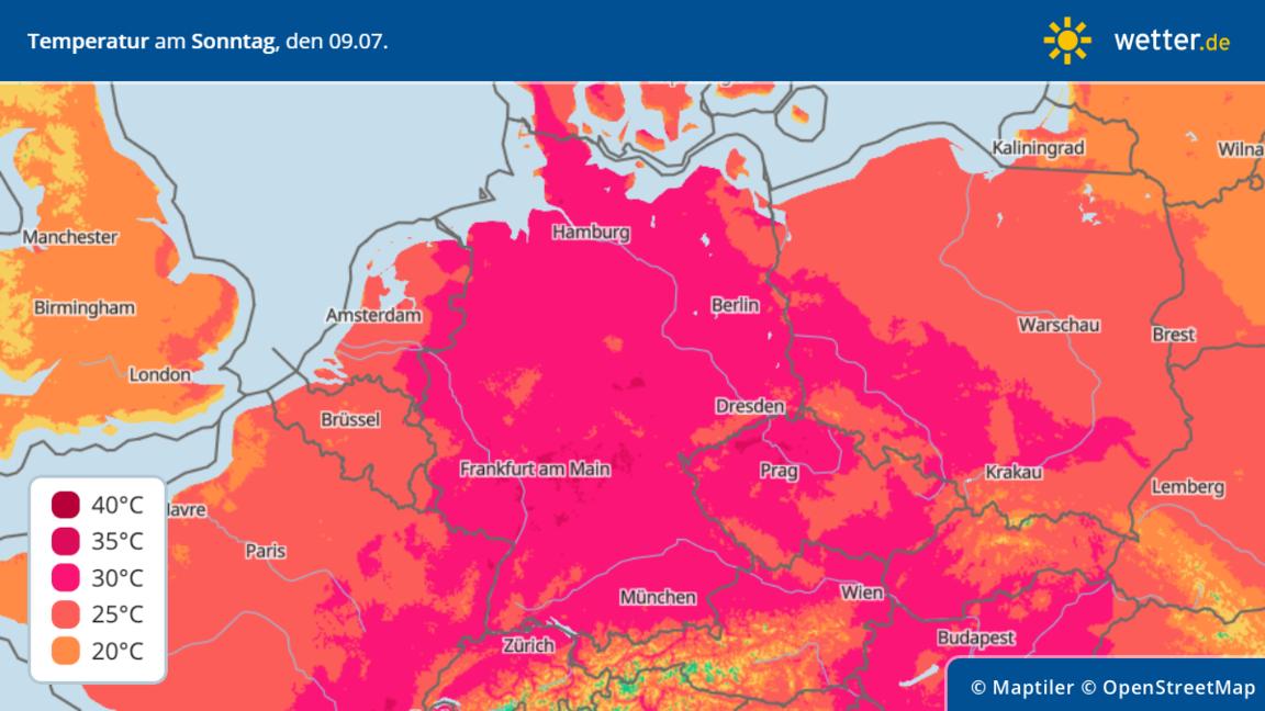 Neue Gewitter mit Unwettergefahr durch Starkregen Hagel und Orkanböen