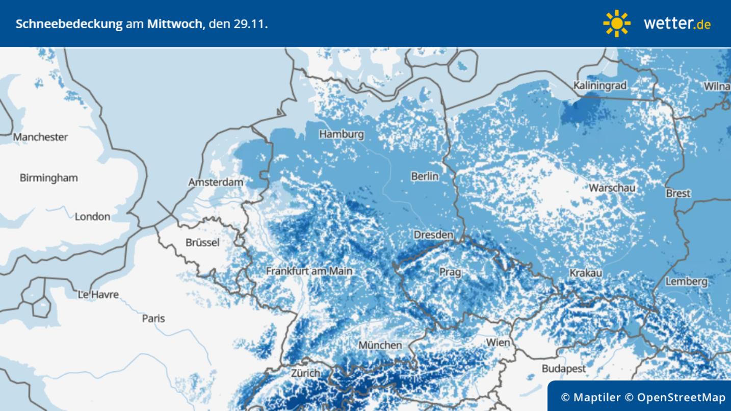 Schnee Und Gl Tte Fahrplan Deutschland Tiefs Bringen Schnee Frost Und